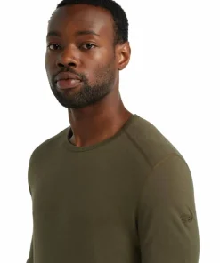 Icebreaker Men's 200 Oasis Long Sleeve Crewe LODEN Online