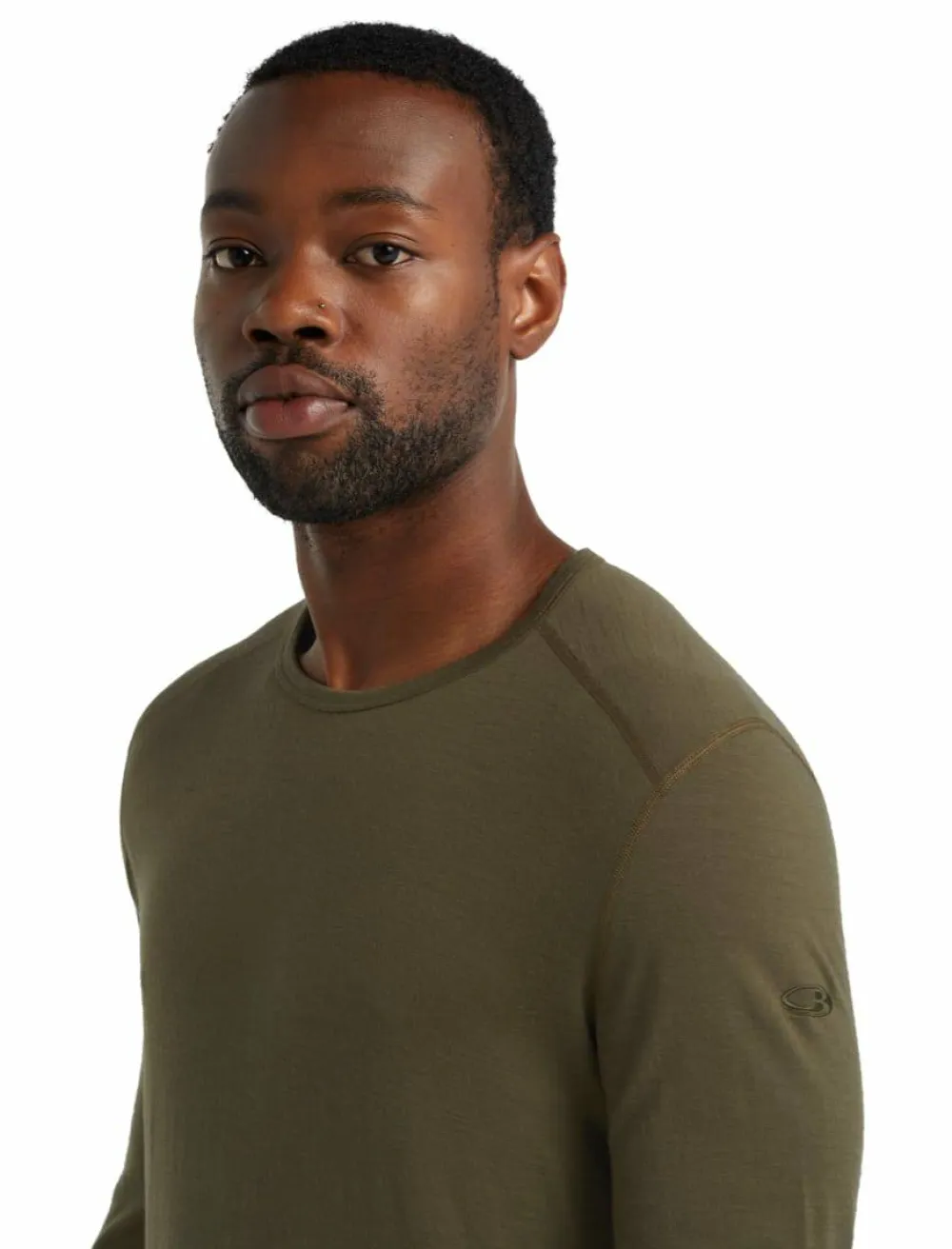 Icebreaker Men's 200 Oasis Long Sleeve Crewe LODEN Online