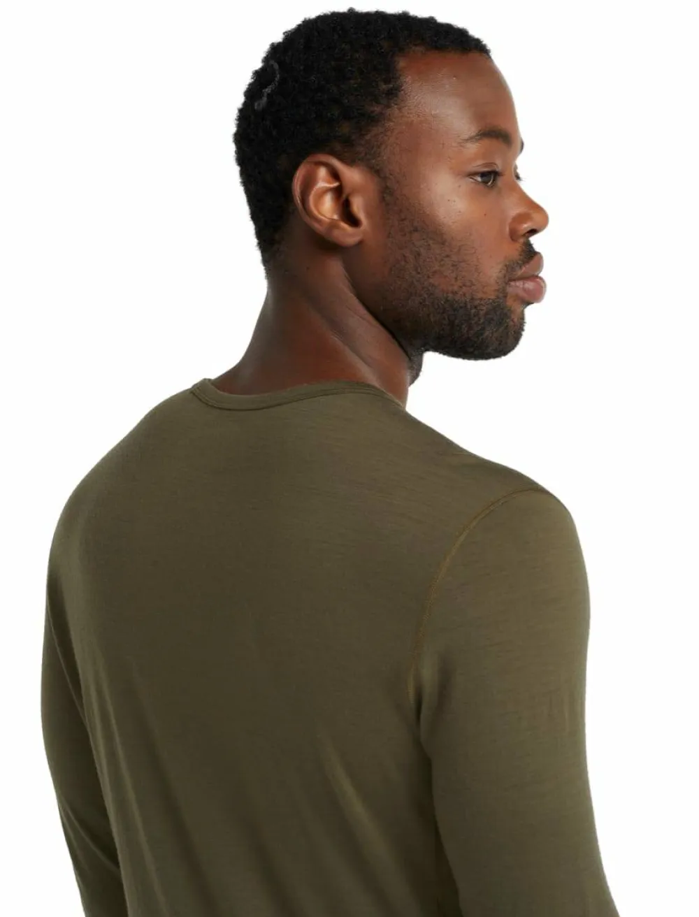 Icebreaker Men's 200 Oasis Long Sleeve Crewe LODEN Online