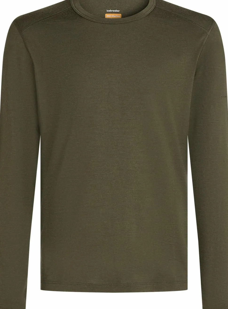 Icebreaker Men's 200 Oasis Long Sleeve Crewe Dk Loden