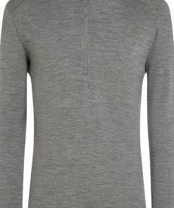 Icebreaker Men's 260 Tech Longsleeve Half Zip Gritstone Heather