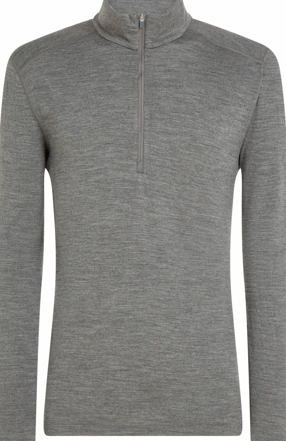 Icebreaker Men's 260 Tech Longsleeve Half Zip Gritstone Heather