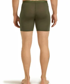 Icebreaker Men's Anatomica Long Boxers Dk Loden Outlet