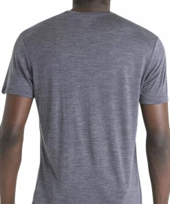 Icebreaker Men's Merino 125 Cool-Lite™ Sphere III Short Sleeve Tee Midnight Navy Heather