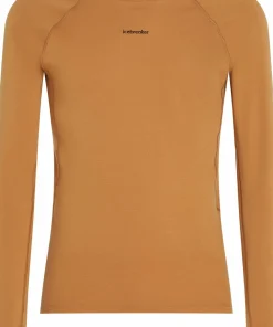 Icebreaker Men's Merino 300 Merinofine™ Polar Long Sleeve Roll Neck Trail