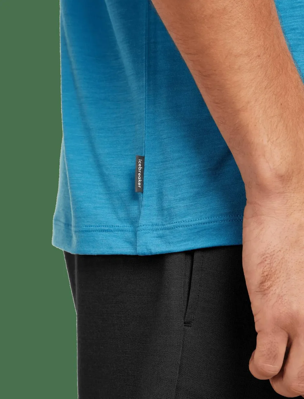 Icebreaker Men's Merino 150 Tech Lite Ss Tee Range Stripes Arctic Best