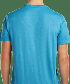 Icebreaker Men's Merino 150 Tech Lite Ss Tee Range Stripes Arctic Best