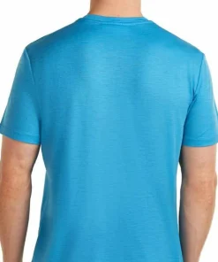 Icebreaker Men's Merino 150 Tech Lite Ss Tee Bear Catch Arctic Clearance