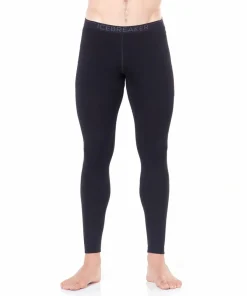 Icebreaker Men's Merino 260 Tech Thermal Leggings Black Black/Monsoon Outlet