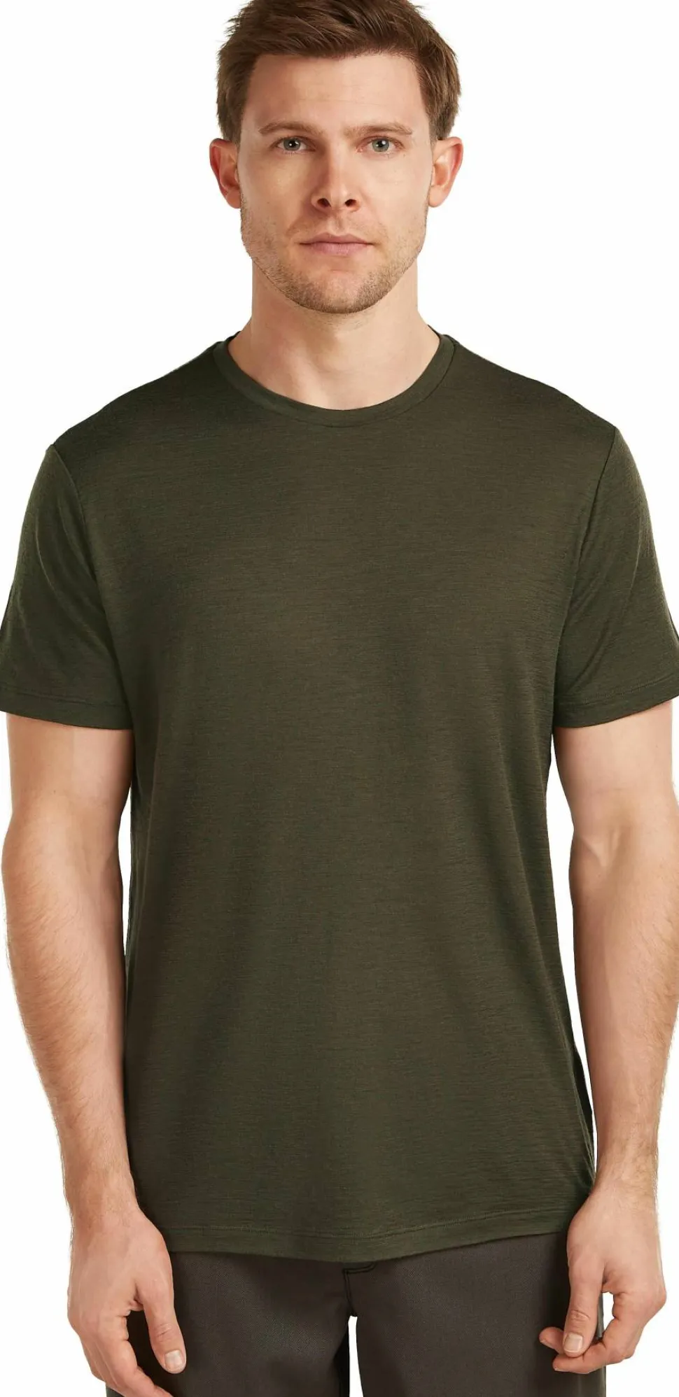 Icebreaker Men's Merino 150 Tech Lite III Short Sleeve Tee Dk Loden