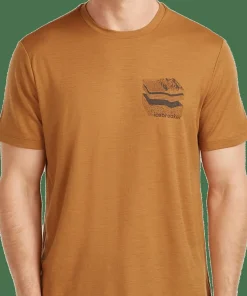 Icebreaker Men's Merino 150 Tech Lite Ss Tee Evolving Layers Trail Clearance