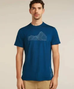 Icebreaker Men's Merino Blend 125 Cool-Lite™ Sphere Ss Tee Beta Atlantis