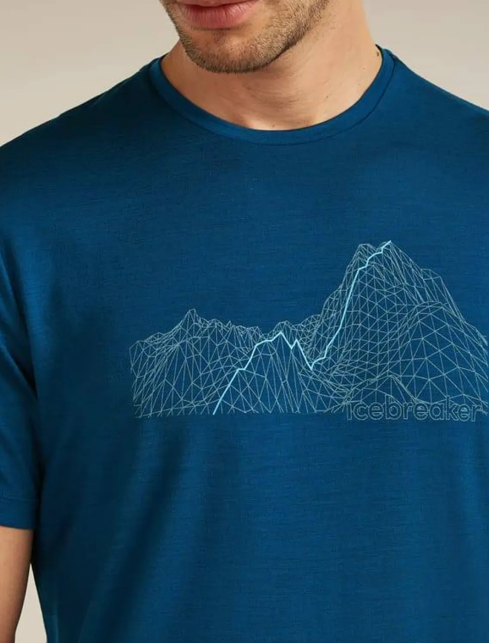 Icebreaker Men's Merino Blend 125 Cool-Lite™ Sphere Ss Tee Beta Atlantis
