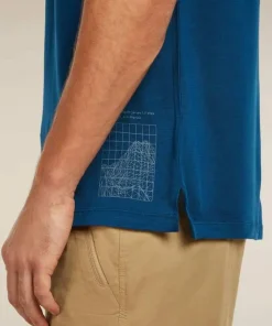 Icebreaker Men's Merino Blend 125 Cool-Lite™ Sphere Ss Tee Beta Atlantis