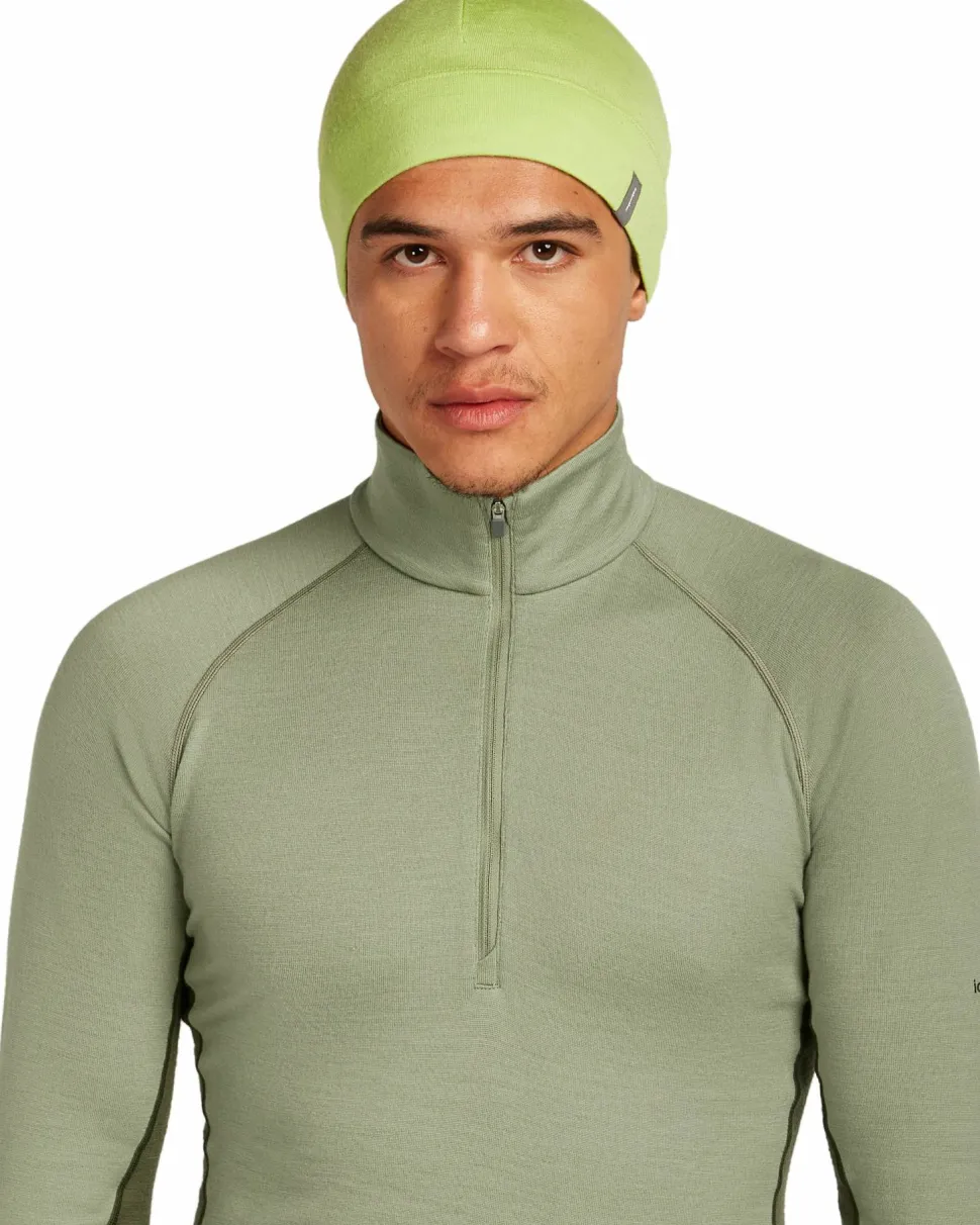 Icebreaker Unisex Merino 260 Ridge Beanie Peridot