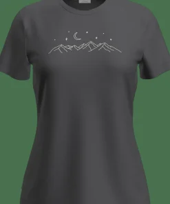 Icebreaker Women Merino 150 Tech Lite Ss Tee Sparkling Stars Obsidian