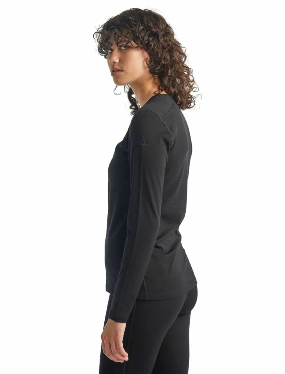 Clearance Women's 200 Oasis Long Sleeve Crewe Underställ Dam
