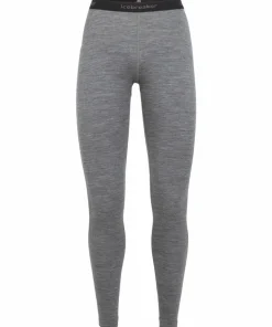 Icebreaker Women's 200 Oasis Leggings Gritstone Heather Gritstone HTHR Best
