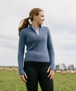 Icebreaker Women's Icebreaker Anniversary Original Longsleeve Half Zip Dawn