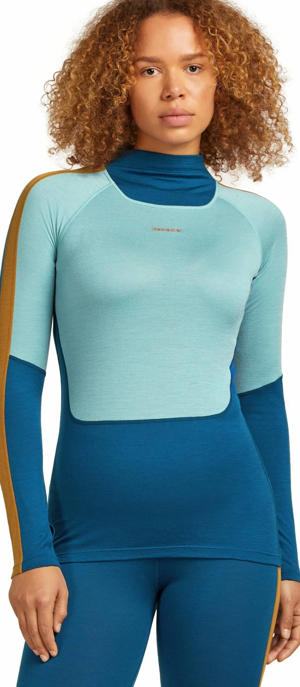 Outlet Women's Merino 200 Oasis+ Long Sleeve High Neck Underställ Dam