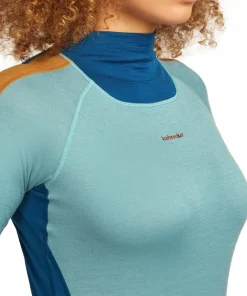 Outlet Women's Merino 200 Oasis+ Long Sleeve High Neck Underställ Dam