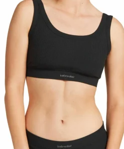 Icebreaker Women's Merino Rib Lotus Hipster Black Online