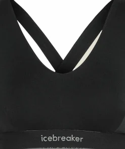 Icebreaker Women's Merino 125 Cool-Lite Sprite Racerback Bra Black