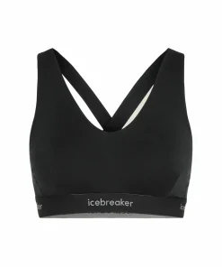 Icebreaker Women's Merino 125 Cool-Lite Sprite Racerback Bra Black