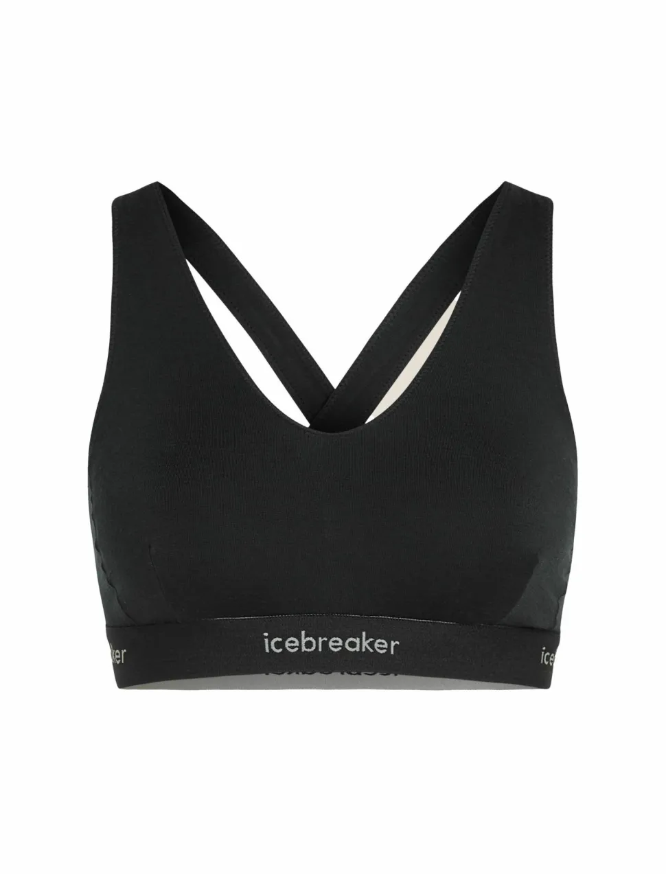 Icebreaker Women's Merino 125 Cool-Lite Sprite Racerback Bra Black
