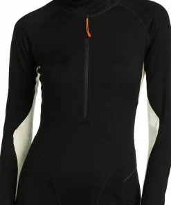 Icebreaker Women's Merino 200 Oasis+ Suit Black/undyed/cb
