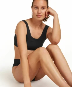 Icebreaker Women's Merino Rib Lotus Bra Black