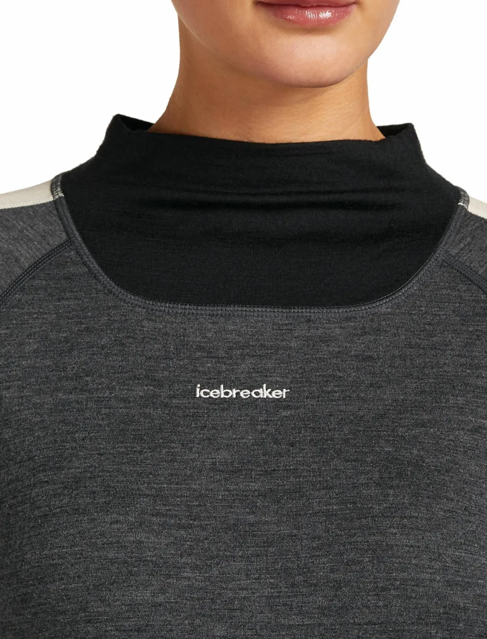 New Women's Merino 200 Oasis+ Long Sleeve High Neck Underställ Dam