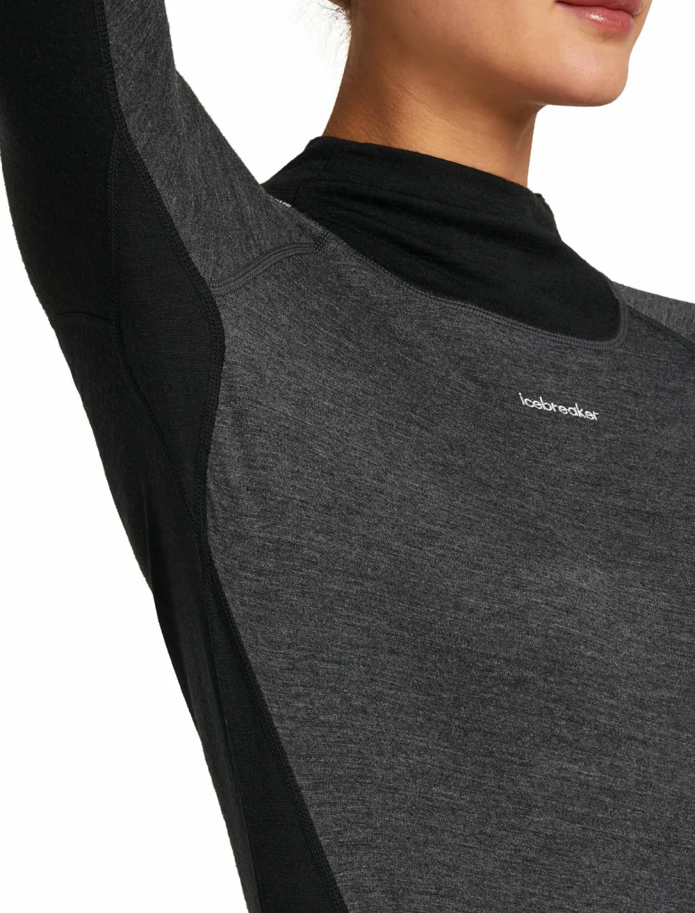 New Women's Merino 200 Oasis+ Long Sleeve High Neck Underställ Dam