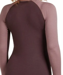 Clearance Women's Merino 260 ZoneKnit Long Sleeve Crewe Underställ Dam