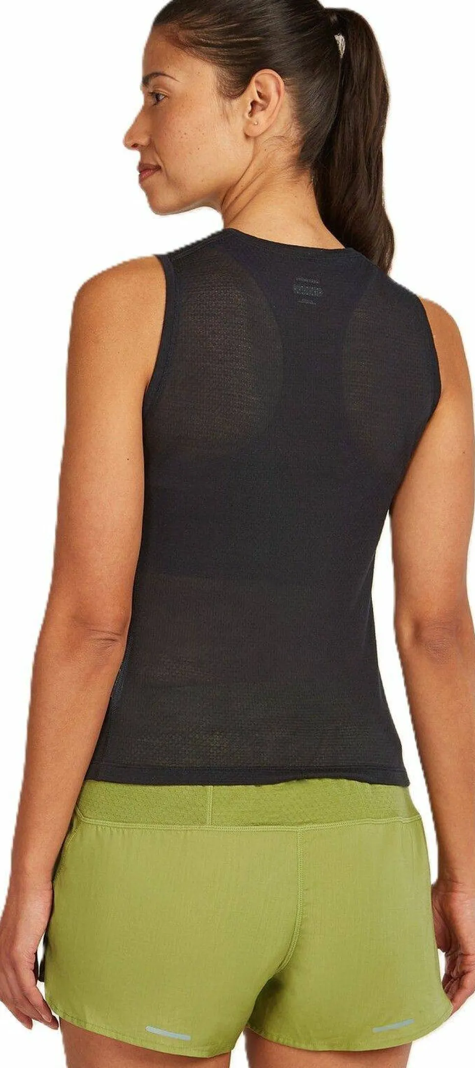 Icebreaker Women's Merino 75 Cool-Lite Featherlight Tank Black