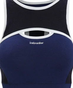 Icebreaker Women's Zoneknit™ Sport Bra Royal Navy/Midnight Navy