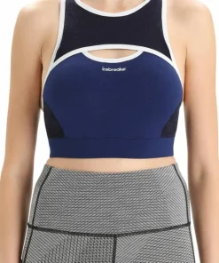 Icebreaker Women's Zoneknit™ Sport Bra Royal Navy/Midnight Navy