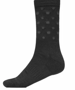 Icebug Active Merino Sock Spots Black/Grey Hot