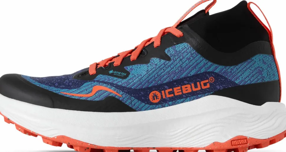 Icebug Women's Järv Gaiter RB9X GORE-TEX Iceblue/Orange