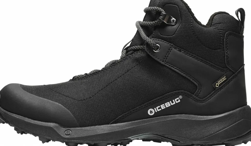 Icebug Women's Pace3 BUGrip GORE-TEX Black