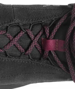 Icebug Women's Pace3 BUGrip GORE-TEX Black/DarkHibiscus Hot