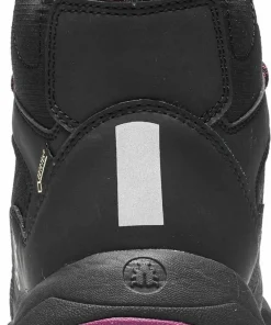 Icebug Women's Pace3 BUGrip GORE-TEX Black/DarkHibiscus Hot
