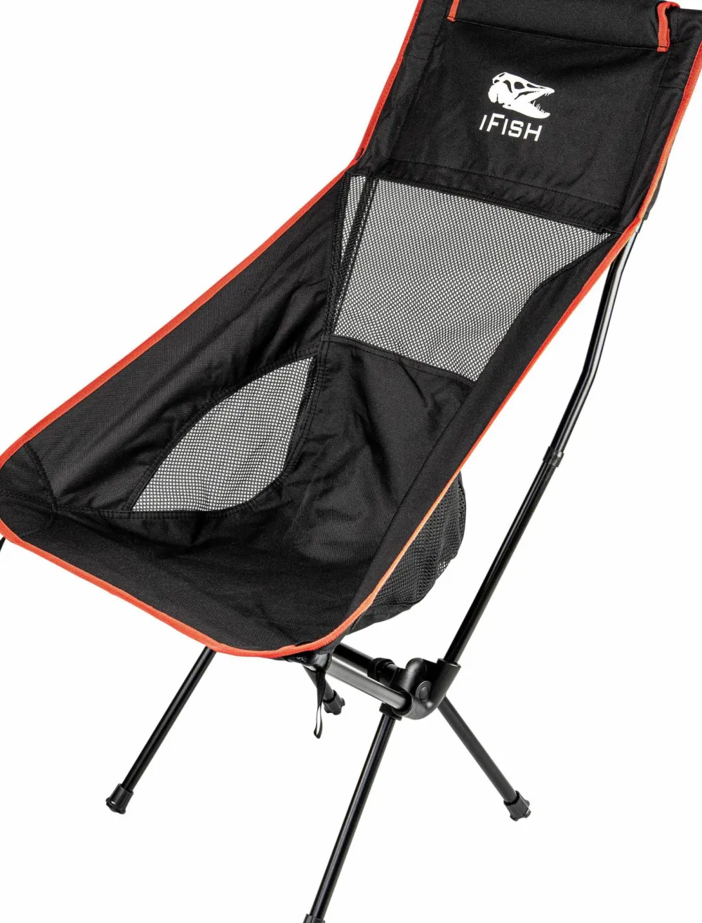 New Camping Chair Tronen Black/Red Tält, Sovsäckar & Liggunderlag