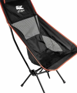 New Camping Chair Tronen Black/Red Tält, Sovsäckar & Liggunderlag