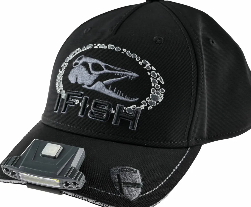 iFish Cap Light Uv Black Hot