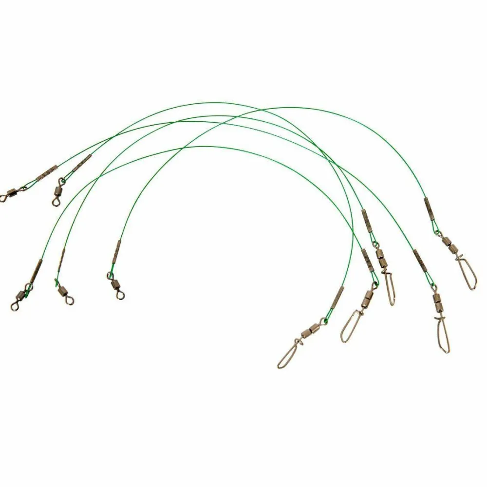iFish No-Twist Steel Leader With Safety OneColour Hot
