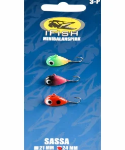 iFish Sassa, 24mm, 3-pack Nocolour