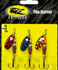 Discount The Barrel 8g, 3-pack Nocolour Fiskeutrustning|Fiske