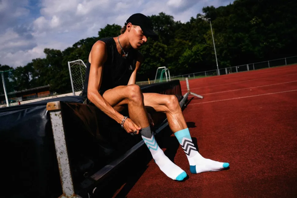 Incylence Running Volts High Cyan Black