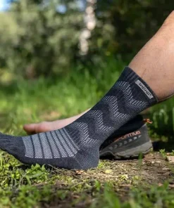 New Outdoor Midweight Crew Wool Herrstrumpor
